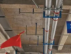 炉霍管廊支架的安装方法